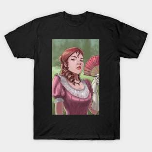 Pink 19th century girl T-Shirt